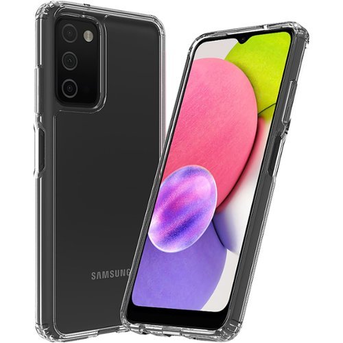 SaharaCase Hybrid-Flex Hard Shell Case for Samsung Galaxy A03 and Galaxy A03s - Clear SHOP ONLINE