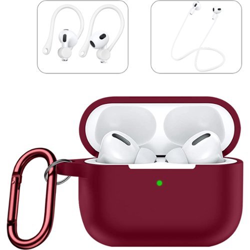 SaharaCase Case for Apple AirPods Pro (2nd Generation 2022) - Burgundy HOW TO BUY