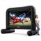 VEVOR - Inflatable Movie Screen, 14 ft Outdoor Inflatable Projection Screen with Portable Storage Bag, Front/Rear Projection - Black-Front_Standard
