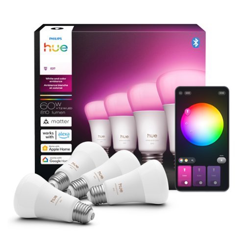 Philips Hue WCA 810 A19 E26 4Pk 591875 - Best Buy