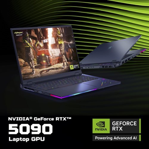 Acer Predator Helios 18 AI- 18 240Hz Gaming Laptop - 3840 x 2400- Intel Core Ultra 9 - NVIDIA GeForce RTX 5090 – 64GB – 2TB - Abyssal Black WORLDWIDE DELIVERY