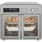 Chefman - French Door 10-in-1 Toaster Oven Air Fryer, 26-Quarts, Fits 12-Inch Pizza - Stainless Steel-Front_Standard