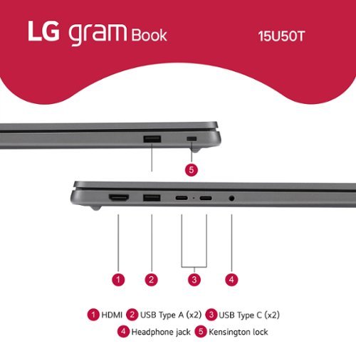 LG gram 15 Laptop - Intel Core i5-1334U with 8GB Memory - 512GB SSD - Titan Silver BUY IN SAUDI ARABIA