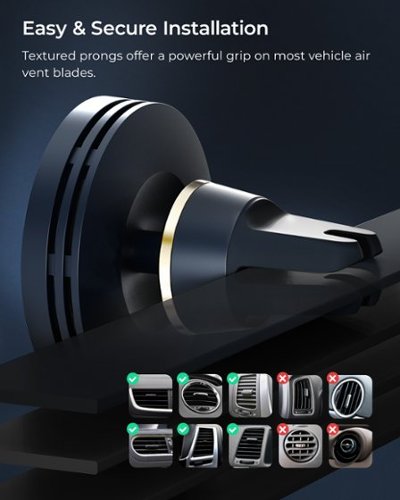 iOttie Velox Wireless Mini - MagSafe Compatible Air Vent Car Phone Holder - Midnight Blue WHERE TO BUY