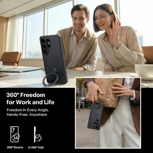 TORRAS Ostand Q3 Spin Series Samsung Galaxy S26 Ultra 6.9 - Black WHERE TO BUY