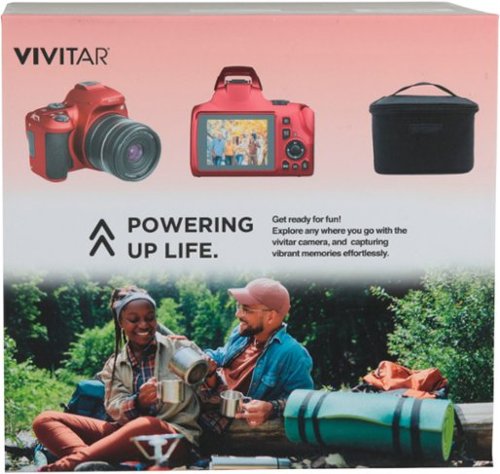 Vivitar 10x Bridge Camera - Red BUY IN DUBAI