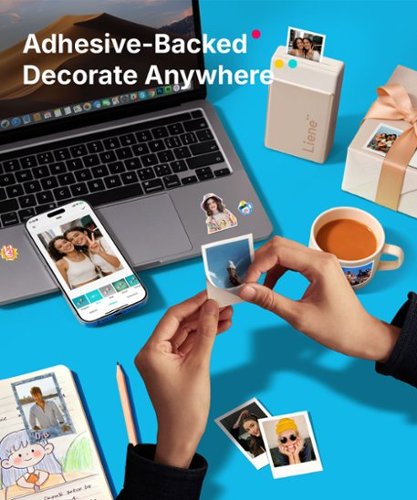 Liene Pearl N200 Pro 2x3 Inch Wireless Photo Printer, with 10 sheets of paper - Gold HOW TO BUY