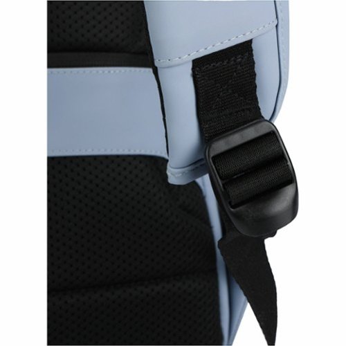 Swissdigital Design LAMONE L LED TSA-Friendly Water-Resistant Backpack With USB Charging Port RFID Protection and Fits Up to 16″ Laptop - Light Blue BUY IN NEW ZEALAND