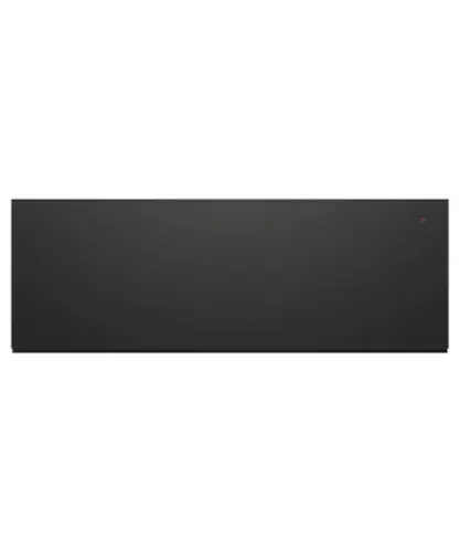 Front. Fisher & Paykel - 30" Warming Drawer, Push to Open - Black  (Soft Black) - Black.
