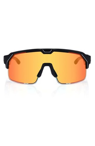 Chamelo - Sport Music Shield Slider HVL - Black frame | Fire lenses-Front_Standard 