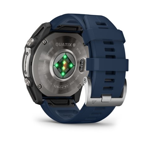 Garmin quatix 8 AMOLED Marine GPS Smartwatch 51mm Fiber-reinforced polymer - Titanium - (2025) SHOP ONLINE