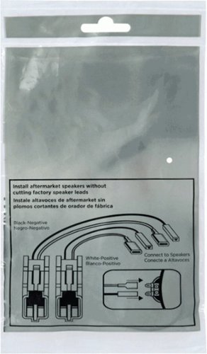 Metra Speaker Harness for Select 2012-2023 Tesla Models Vehicles (2-Pack) - Multi GLOBAL SHIPPING