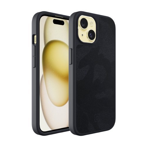 Incipio cru. Protective Hard Shell Case with MagSafe for Apple iPhone 15 - Navy Camo SHOP ONLINE