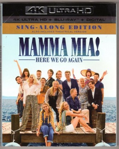  Mamma Mia! Here We Go Again [Includes Digital Copy] [4K Ultra HD Blu-ray/Blu-ray] [2018]