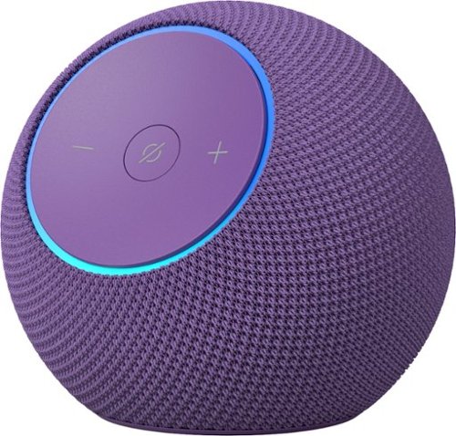 Amazon - Echo Dot Max (newest model), Alexa speaker w/ room-filling sound and built-in smart home hub, designed for Alexa+ - Amethyst
