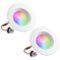 Geeni - Prisma Plus Wi-Fi Smart Downlight (2-Pack) - White-Front_Standard