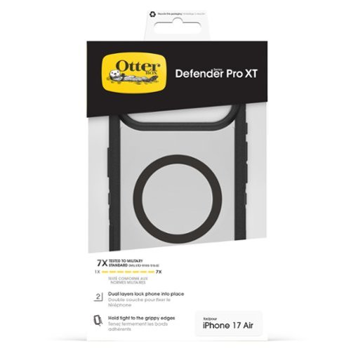 OtterBox Defender Series Pro XT Hard Shell for Apple iPhone Air - Black WORLDWIDE DELIVERY