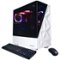 CyberPowerPC - Gamer Supreme Gaming Desktop - AMD Ryzen 7 9800X3D - 32GB Memory - NVIDIA GeForce RTX 4070 SUPER 12GB - 2TB NVMe SSD - White-Front_Standard