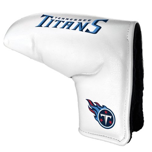 Team Golf - Tennessee Titans Tour Blade Putter Cover - White-Front_Standard 