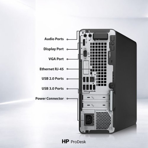 HP Refurbished Excellent ProDesk 400 G5 SFF Desktop PC | Intel i5