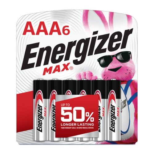 Energizer - MAX AAA Batteries (6 Pack), Triple A Alkaline Batteries