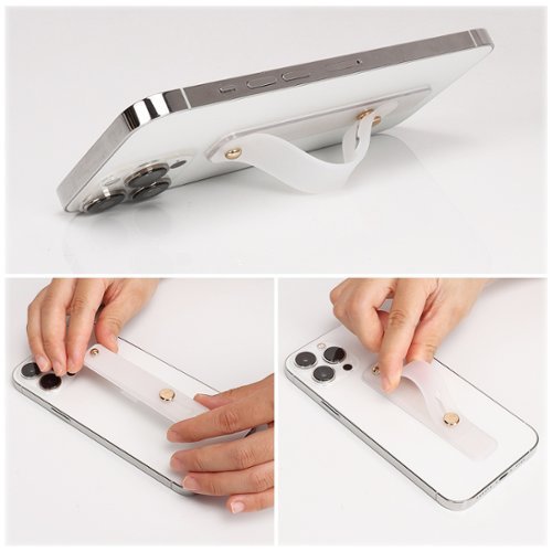 SaharaCase FingerGrip Cell Phone Holder Strap for Most Cell Phones - White HOW TO BUY