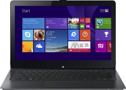  Sony - VAIO 2-in-1 13.3&quot; Touch-Screen Laptop - Intel Core i5 - 8GB Memory - 128GB Solid State Drive