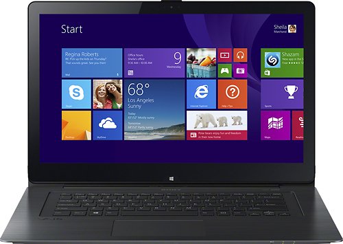  Sony - VAIO Flip 15A 2-in-1 15.5&quot; Touch-Screen Laptop - Intel Core i7 - 8GB Memory - 1TB Hard Drive