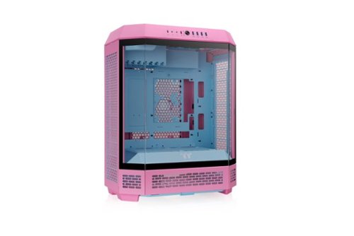 Thermaltake - The Tower 600 Mid Tower ATX PC Case - Bubble Pink