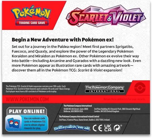 scarlet and violet booster box best buy Pokemon & (SV1) Pack or duel with these cards Pokemon TCG Scarlet & Violet