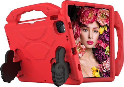 SaharaCase SHOCK KidProof Case for Apple iPad Pro 11 (2nd, 3rd, and 4th Gen 2020-2022) - Red HOW TO BUY