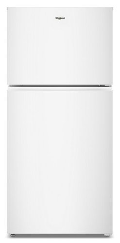 Whirlpool - 30-inch Wide Top Freezer Refrigerator with Total Coverage Cooling- 19 Cu. Ft - White