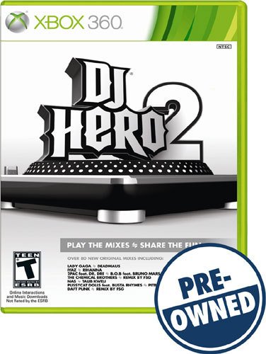  Pre-Owned DJ Hero 2 - Xbox 360