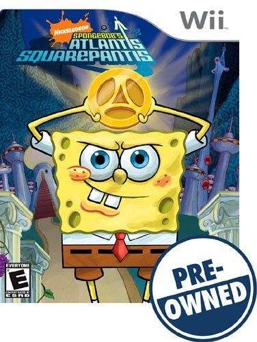  Pre-Owned SpongeBob's Atlantis SquarePantis - Nintendo Wii