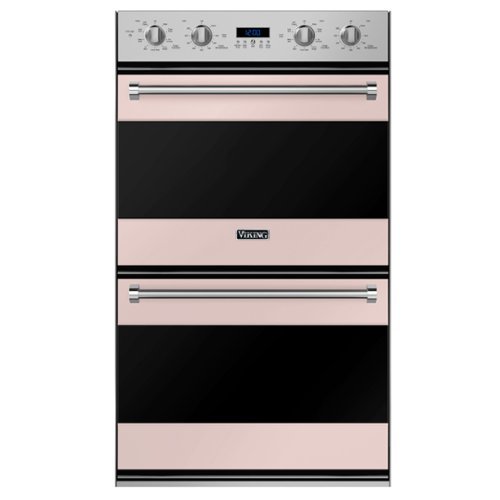 Viking - 30" Double Electric Wall Oven-Blush - Blush