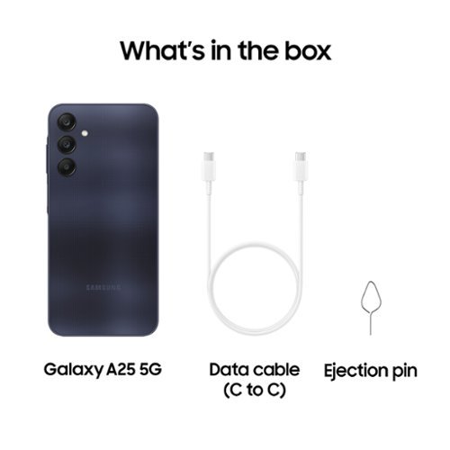 Samsung Galaxy A25 5G 128GB (Unlocked) - Blue Black BUY IN AUSTRALIA