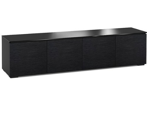 Salamander Designs - Chicago AV Cabinet for Most TVs up to 85" - Black Oak