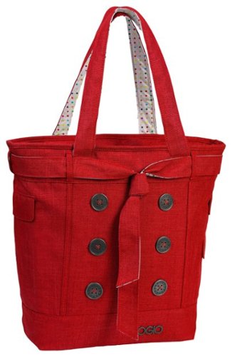 OGIO - Hamptons Laptop Carrying Tote - Red-Front_Standard 