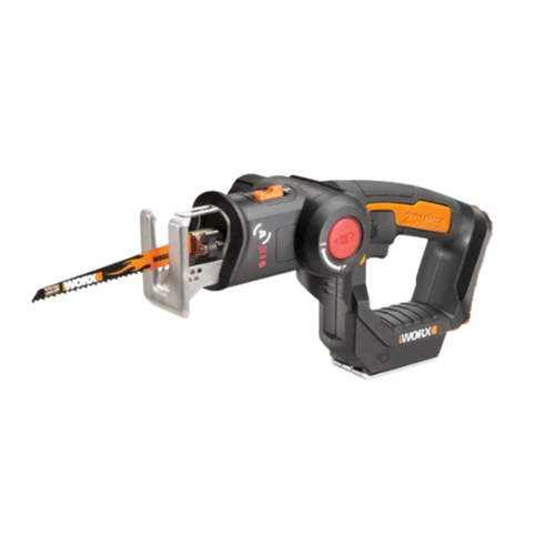 WORX - WX550L.9 20V Power Share Axis Cordless Reciprocating & Jig Saw - Tool Only - Black