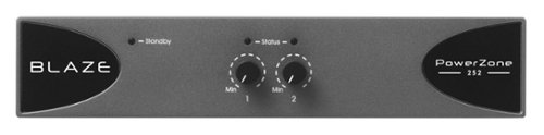Sonance - Blaze PowerZone 252 – 250 Watt Class D amplifier with 2 channels (Each) - Black
