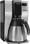 Mr. Coffee - 10-Cup Coffee Maker with Thermal Carafe - Stainless-Steel/Black-Angle_Standard 