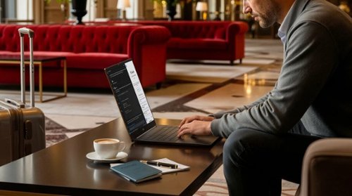LG gram Book 16 Copilot+ PC Touchscreen Laptop with AMD Ryzen AI 7 445 -16GB RAM -1TB SSD - Titan Black BUY IN QATAR