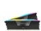 CORSAIR - VENGEANCE RGB 64GB (2x32GB) 6400MHz DDR5 C32 DIMM Desktop Memory - Black-Front_Standard