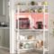 Aheaplus - Corner Computer Desk with Hutch, Gaming Desk with Keyboard Tray for Home & Office - White-Front_Standard
