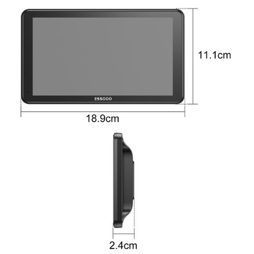 ESSGOO - 11.3″  CarPlay, Android Auto-Front_Standard 