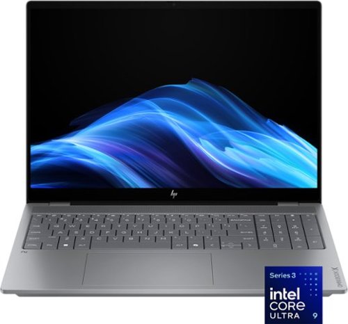 HP - OmniBook X - 16" 2K OLED Touchscreen Laptop - Intel Core Ultra 9 (2026) - 32GB RAM - NVIDIA GeForce RTX 5050 - 1TB SSD - Meteor Silver