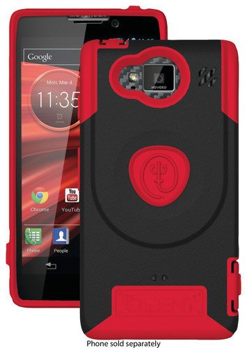  Trident - Aegis Case for Motorola DROID RAZR MAXX HD Cell Phones - Red