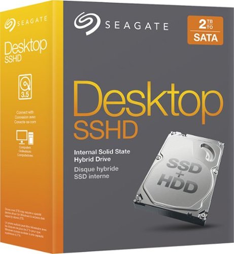 Seagate - 2TB Internal Serial ATA Solid State Hybrid Drive for Desktops
