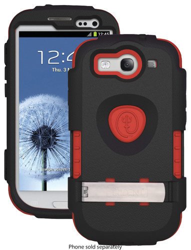 Trident - Kraken A.M.S. Case for Select Samsung Cell Phones - Red