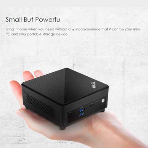 MSI Upgraded Cubi 5 Desktop Intel Core i7 1255U with 32GB RAM